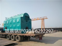 DZL4-1.25-T型4噸鏈條式生物質導熱油爐發(fā)貨